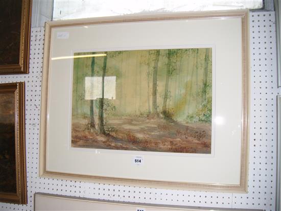 Edward Emerson, watercolour
